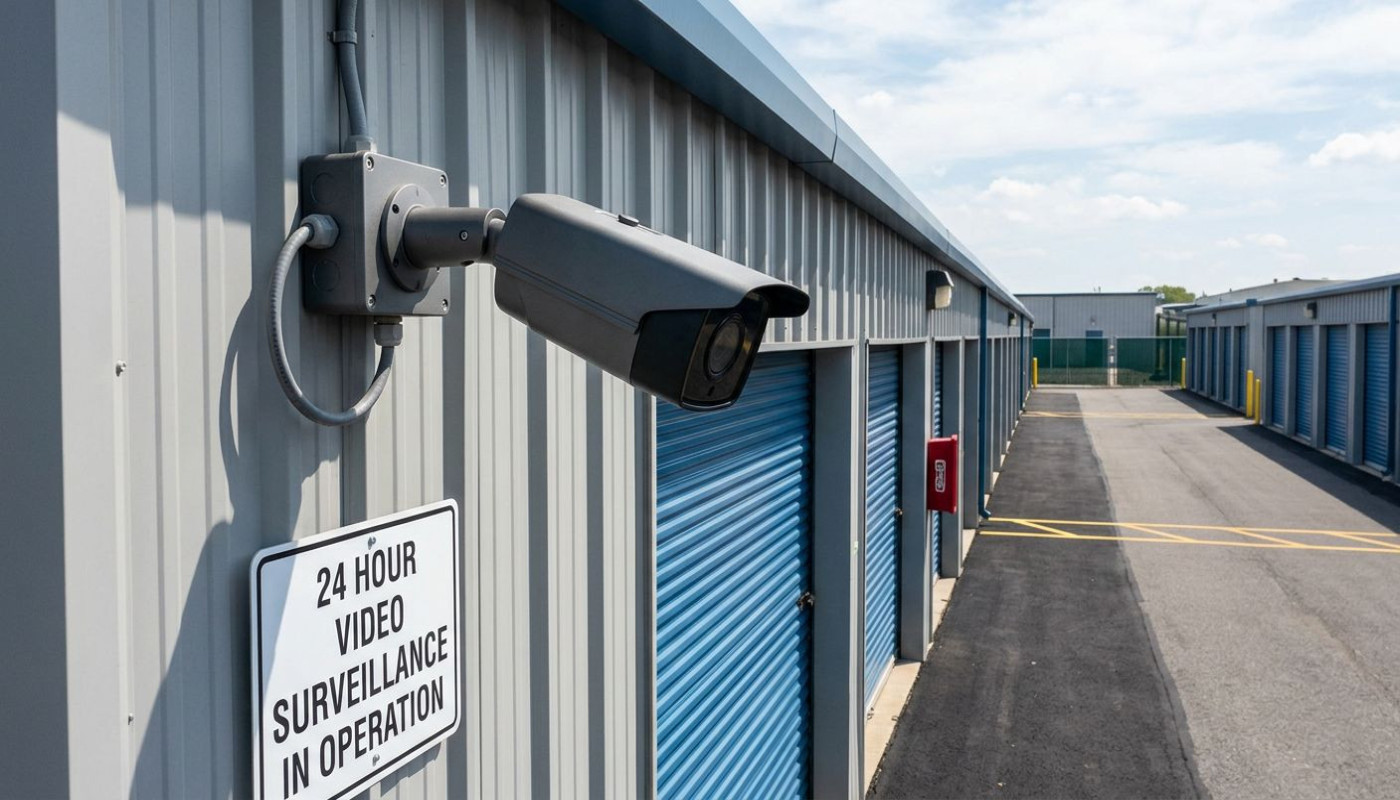 Comment la vidéosurveillance renforce la sécurité des garde-meubles ?